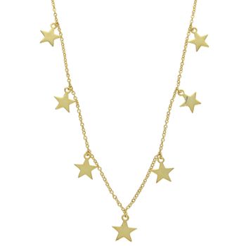 Naszyjnik pozłacany choker krzyżyk DIA-NSZ-CHOKER15-925.jpg
