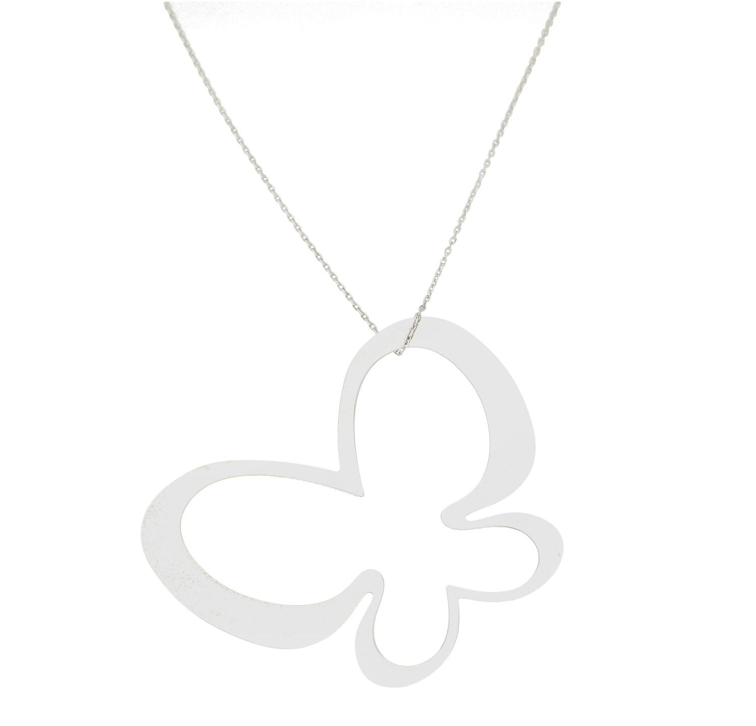 Srebrny naszyjnik 85 cm duży motyl DIA-NSZ-DUZY-MOTYL-925. Długi naszyjnik z zapięciem na karabińczyk. Naszyjnik z dużą zawieszką w kształcie motyla. Długi naszyjnik z zapięciem na karabińczyk. Naszyjnik z dużą zawieszką w ks.jpg