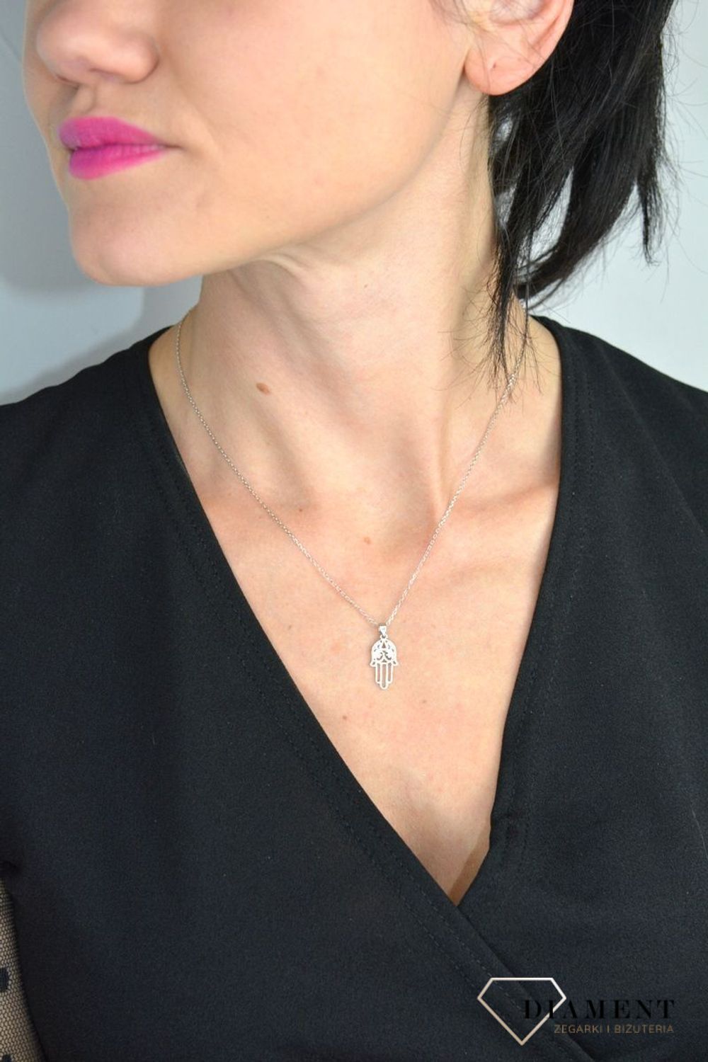 Srebrny naszyjnik celebrytka Ręka Fatima DIA-NSZ-FATIMA-925.jpg
