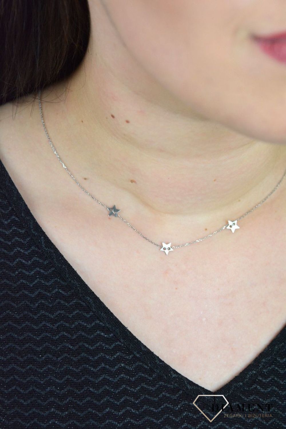 Srebrny naszyjnik celebrytka trzy gwiazdki DIA-NSZ-GWIAZDKA5-925.jpg