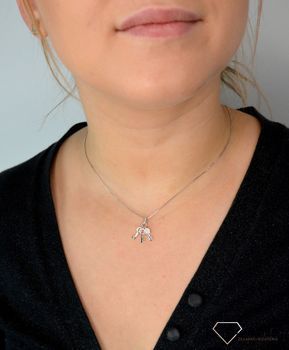 Srebrny naszyjnik celebrytka trzy klucze DIA-NSZ-KLUCZE-925. Srebrny naszyjnik celebrytka z zawieszkami w kształcie trzech kluczy (3).JPG