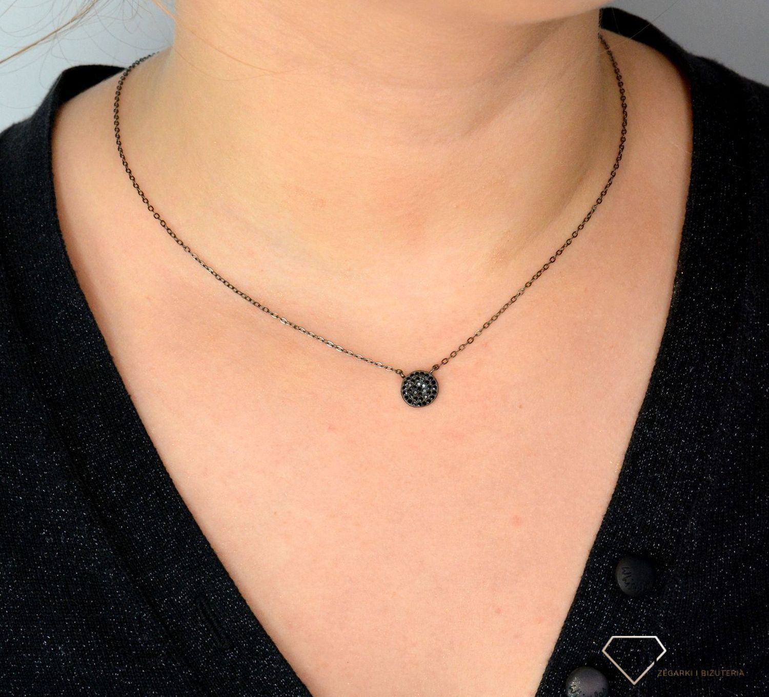 Srebrny naszyjnik celebrytka rutynowane pełne kółeczko DIA-NSZ-KOLKO2-925.jpg