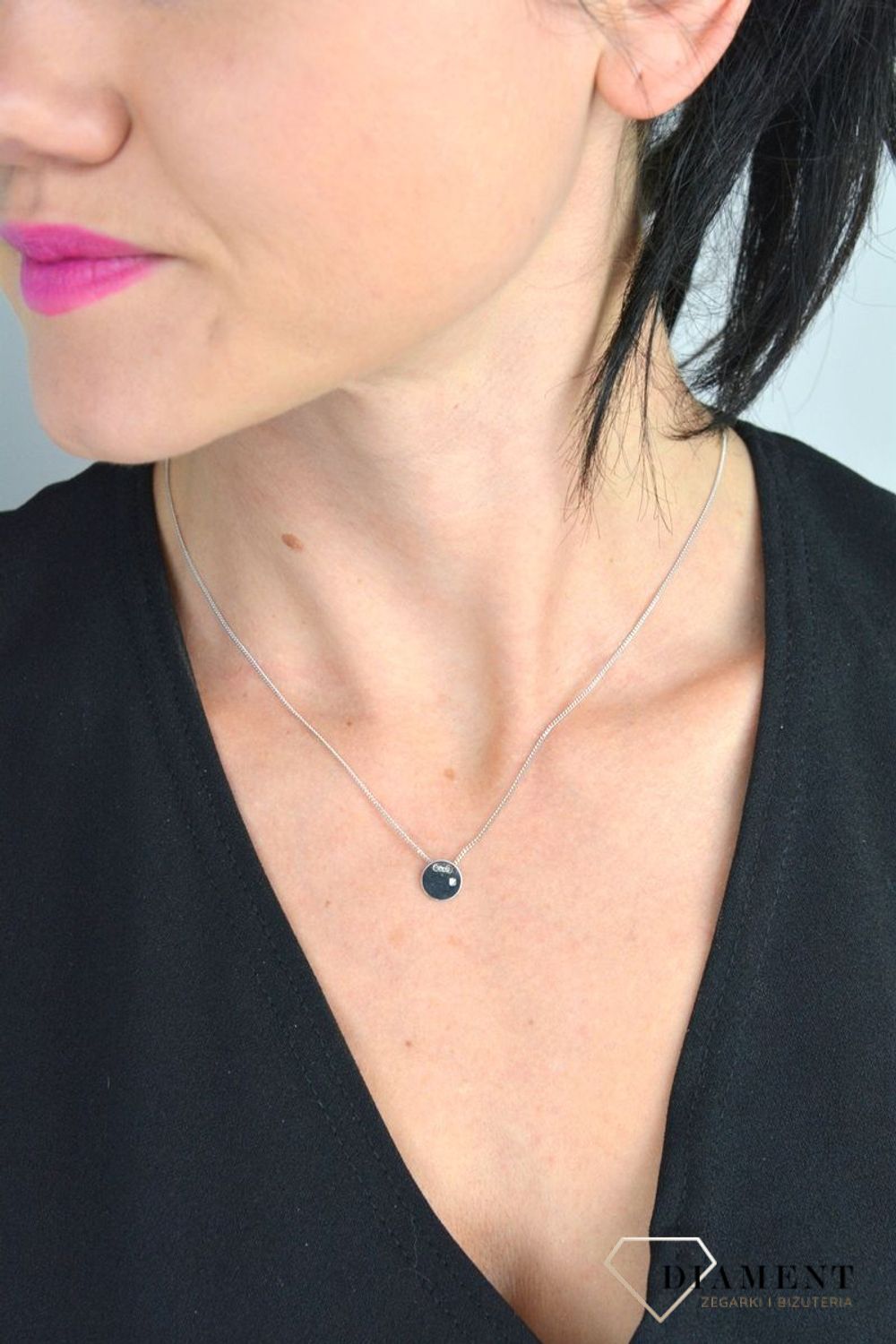 Srebrny naszyjnik celebrytka delikatny łańcuszek pełne kółko DIA-NSZ-KOLKO5-925.jpg
