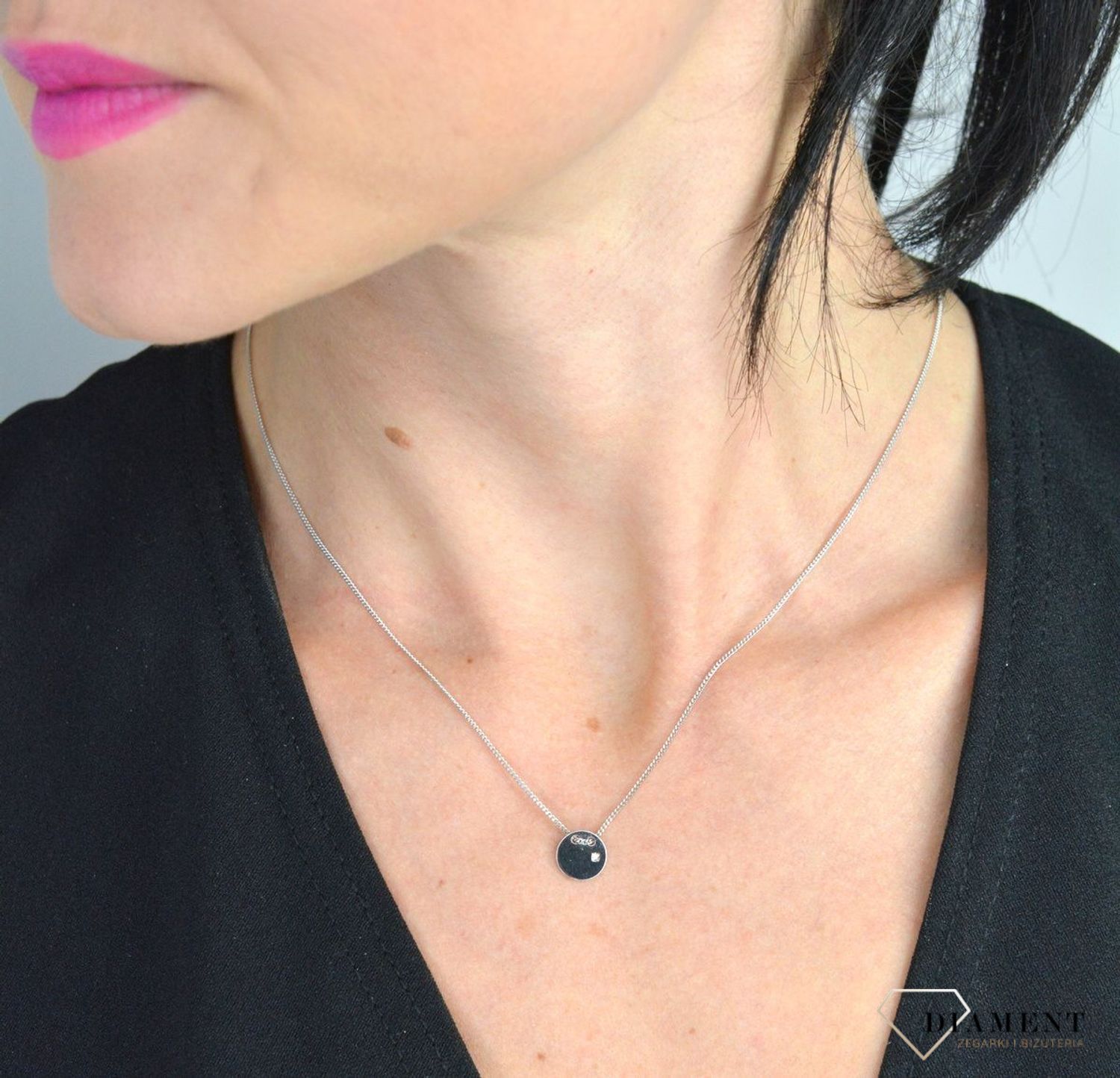 Srebrny naszyjnik celebrytka delikatny łańcuszek pełne kółko DIA-NSZ-KOLKO5-925.jpg