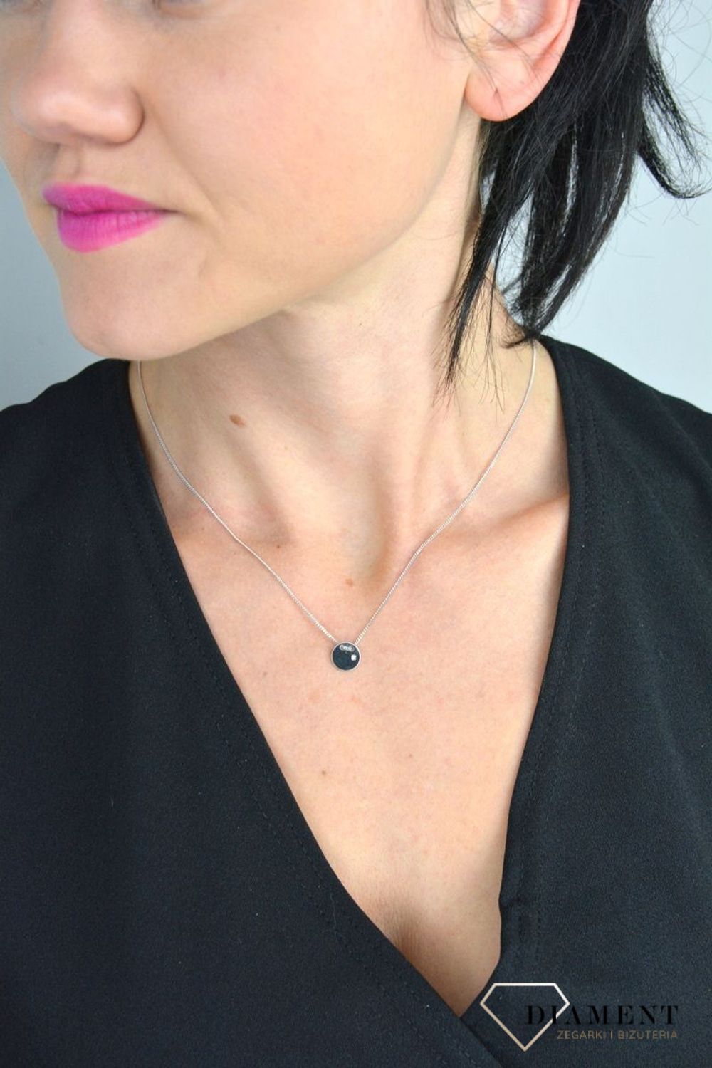 Srebrny naszyjnik celebrytka delikatny łańcuszek pełne kółko DIA-NSZ-KOLKO5-925.jpg
