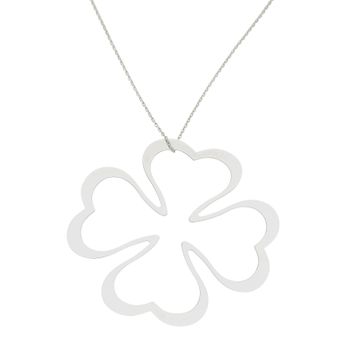 Srebrny naszyjnik 80 cm duża koniczynka DIA-NSZ-KONICZYNKA-5CM-925. Naszyjnik z dużą zawieszką w kształcie koniczynki. Czterolistna koniczyna symbolizuje szczęście. Wielkość zawieszki to 5,5cm. Naszyjnik z nowoczesną zawieszk.jpg
