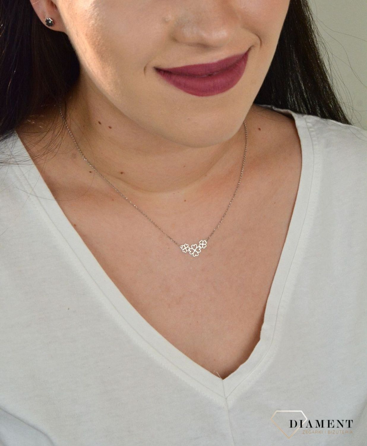 Srebrny naszyjnik celebrytka trzy kwiatki DIA-NSZ-KONICZYNKA4-925.jpg