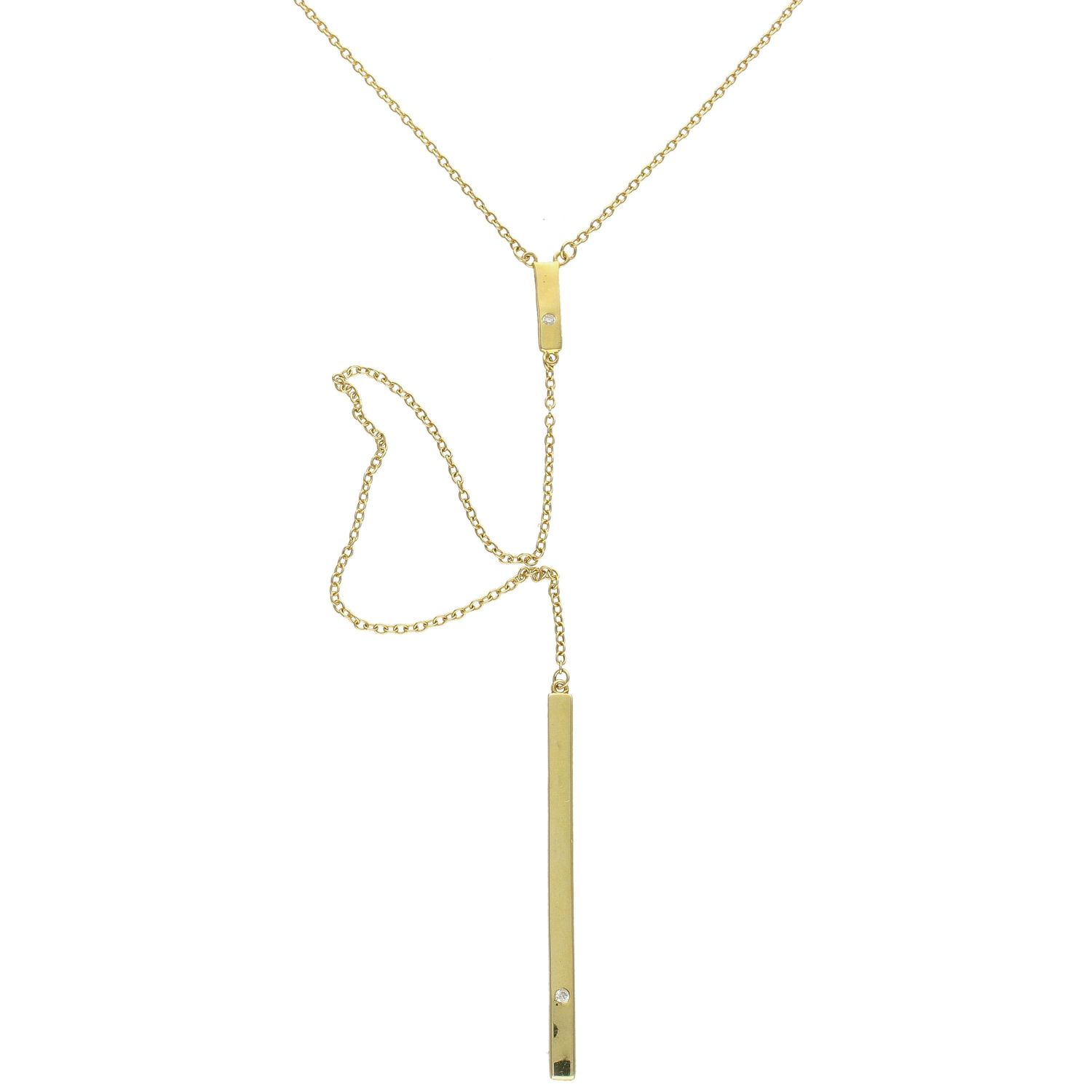 Naszyjnik pozłacany krawatka  DIA-NSZ-KRAWATKA12-925.jpg