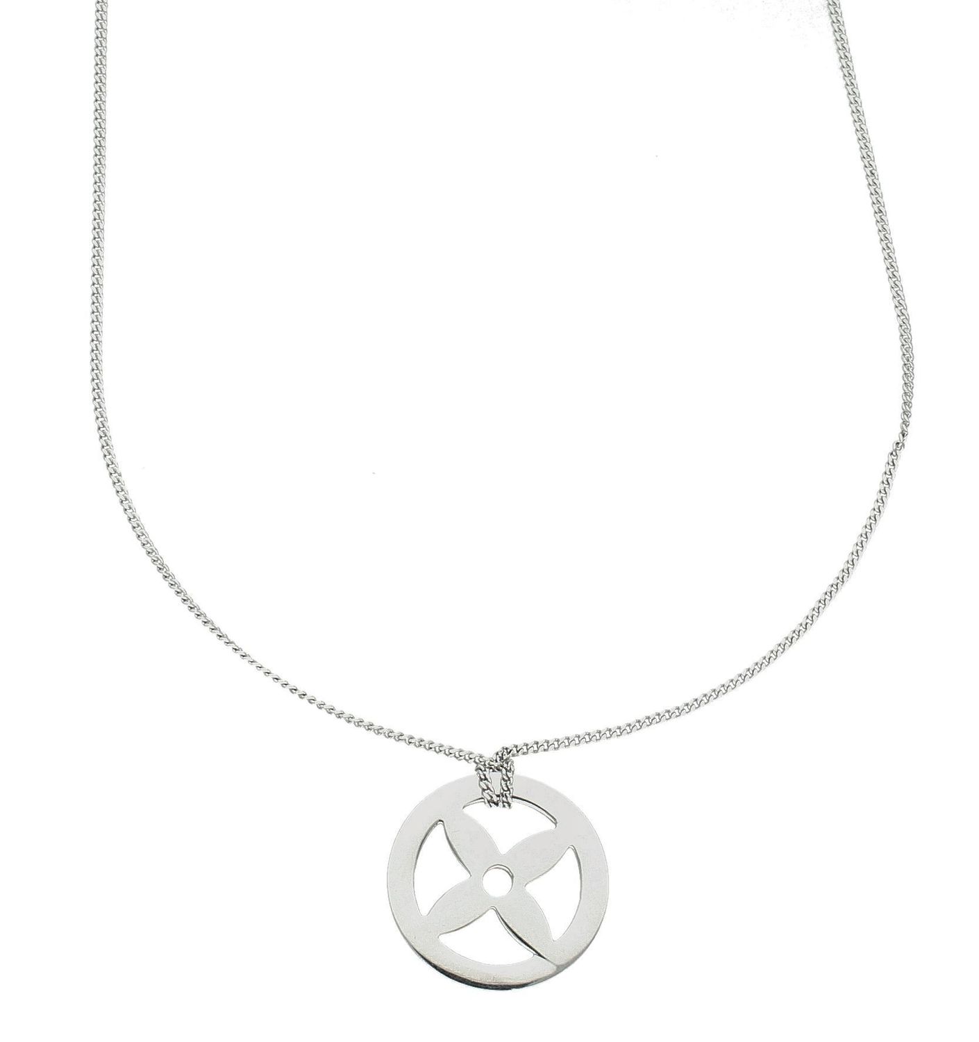 Srebrny naszyjnik celebrytka damskie 925 Ala Mołek DIA-NSZ-KWIATEK3-925. Srebrny naszyjnik damski. Naszyjnik srebrny celebrytka. Srebrna celebrytka damska z zawieszkami. Srebrny naszyjnik celebrytka damska na prezent (1).jpg