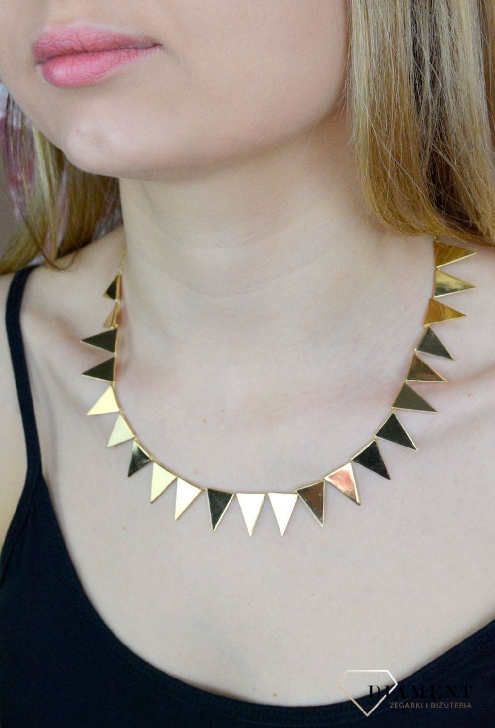 Naszyjnik damski efektowny wzór ''Kochanej mamie'' Prezent na Dzień Mamy DIA-NSZ-MAMA-0172-MET (2).jpg