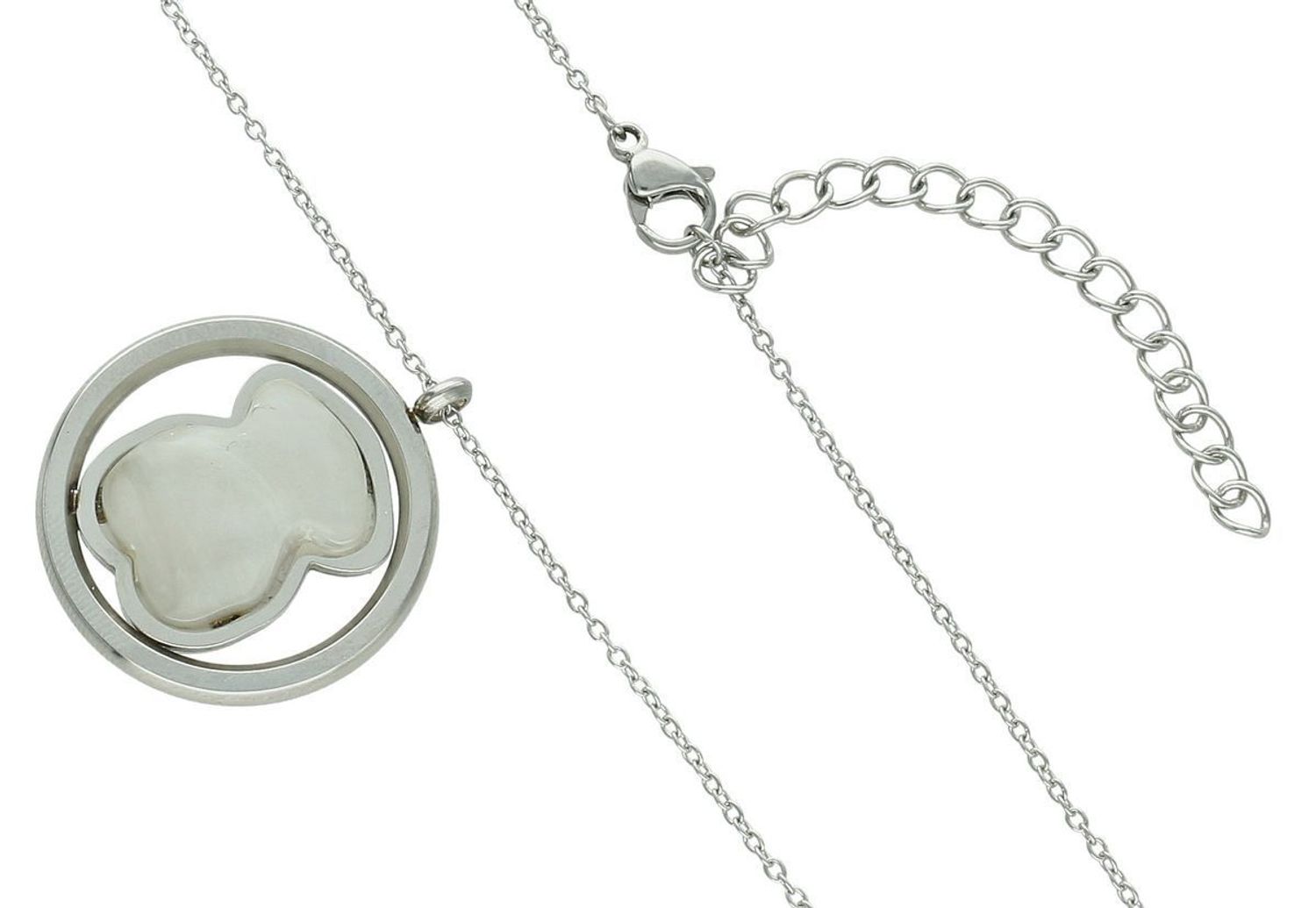 naszyjnik damski stalowy, naszyjnik z misiem, biżuteria ze stali, prezent dla kobiety, stalowy naszyjnik z zawieszką, Tuos biżuteria, naszyjnik modowy, naszyjnik perłowy, biżuteria dla niej 1.jpg