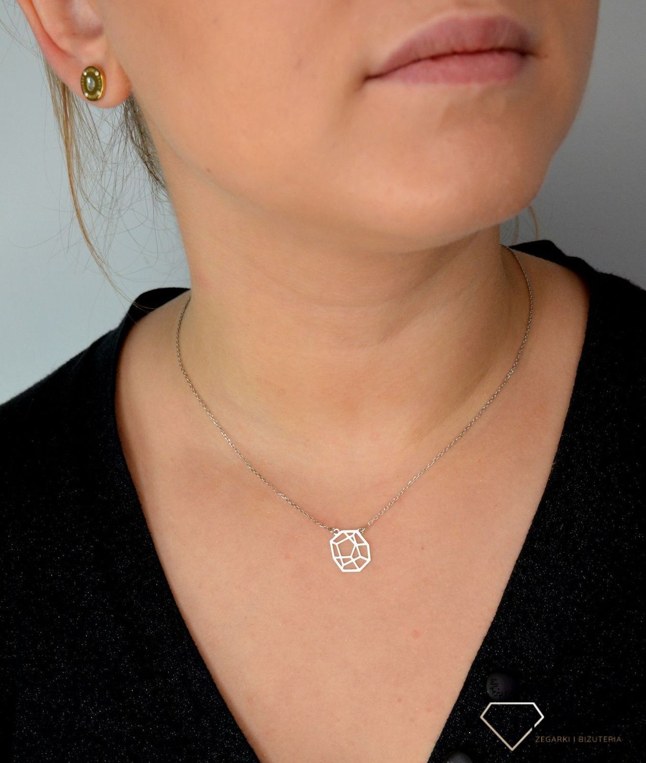 Srebrny naszyjnik celebrytka z origami DIA-NSZ-ORIGAMI1-925.jpg