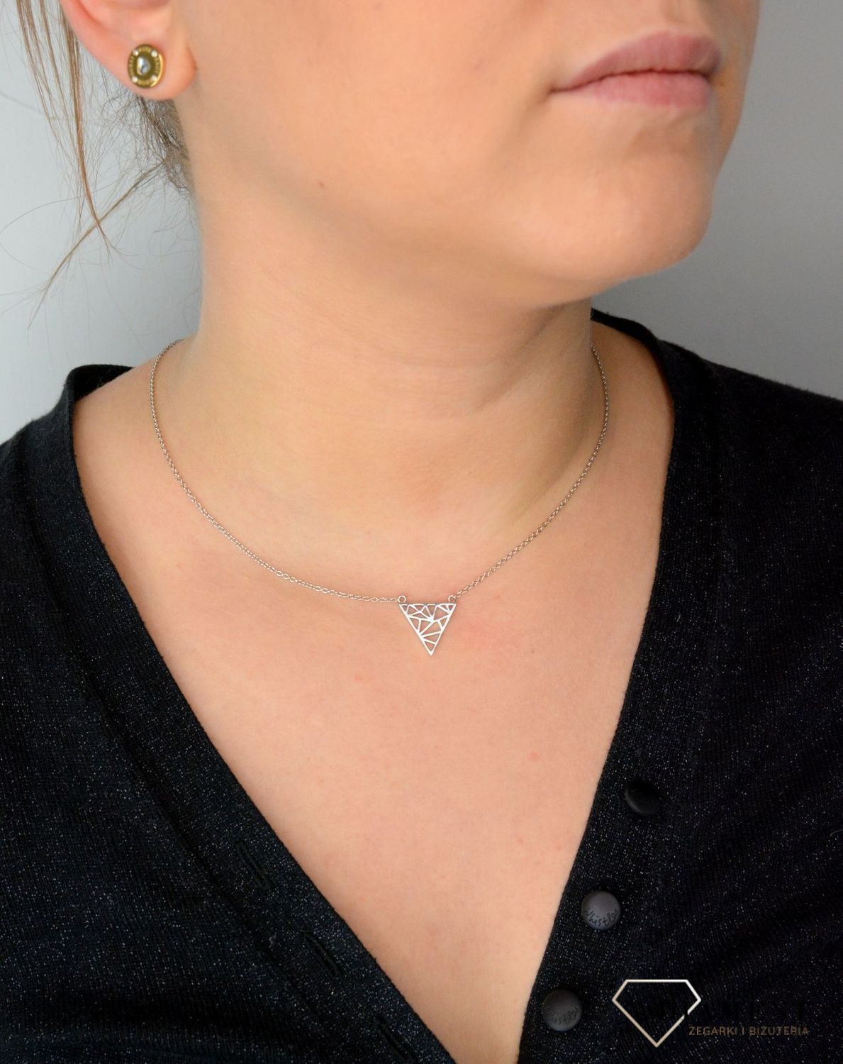 Srebrny naszyjnik celebrytka trójkąt origami DIA-NSZ-ORIGAMI3-925.jpg