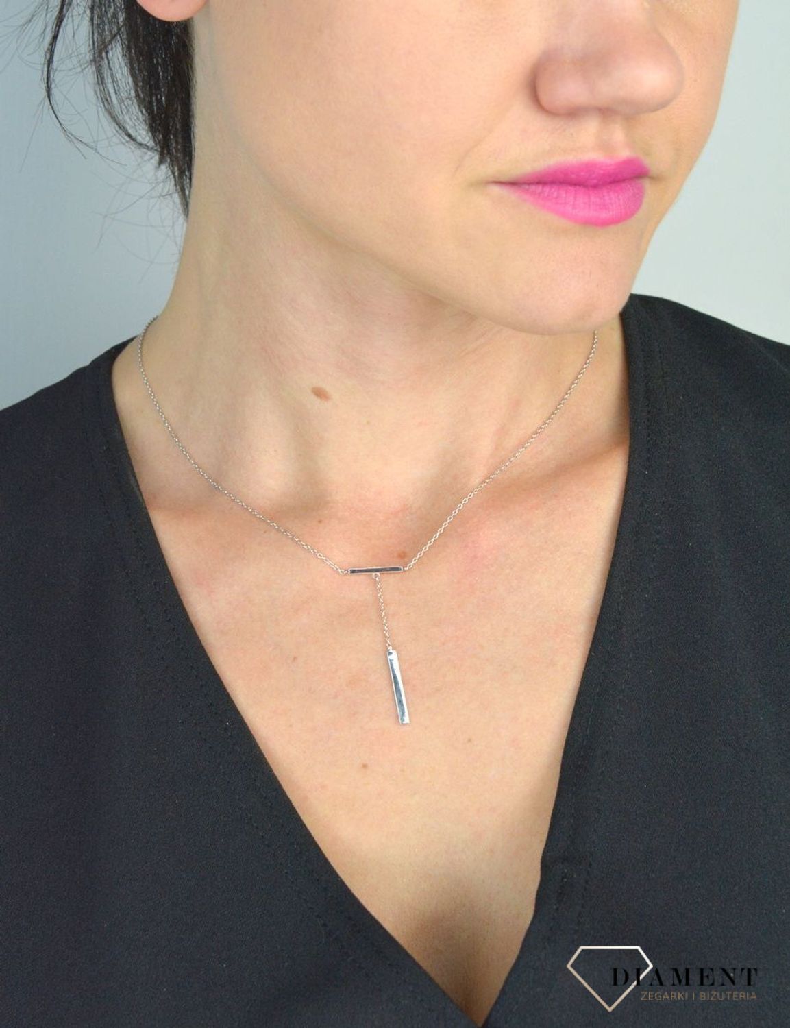 Srebrny naszyjnik celebrytka krawatka z patyczkiem DIA-NSZ-PATYCZEK1-925.jpg