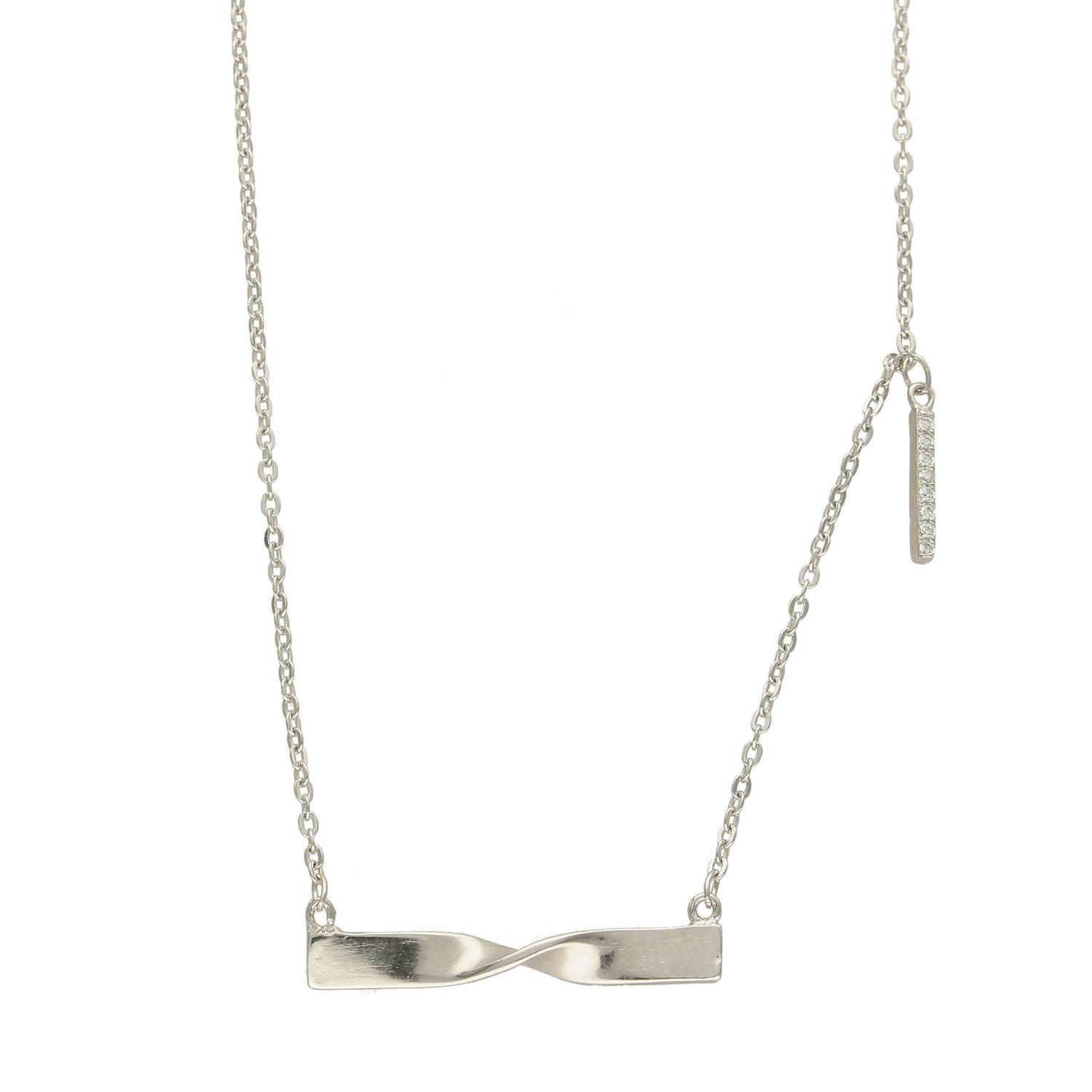 Srebrny naszyjnik celebrytka falowana blaszka z patyczkiem DIA-NSZ-PATYCZEK3-925.jpg