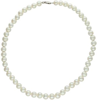 Naszyjnik z Białych Pereł Hodowlanych 8 mm – Srebro 925 – Długość 43 cm (2).jpg