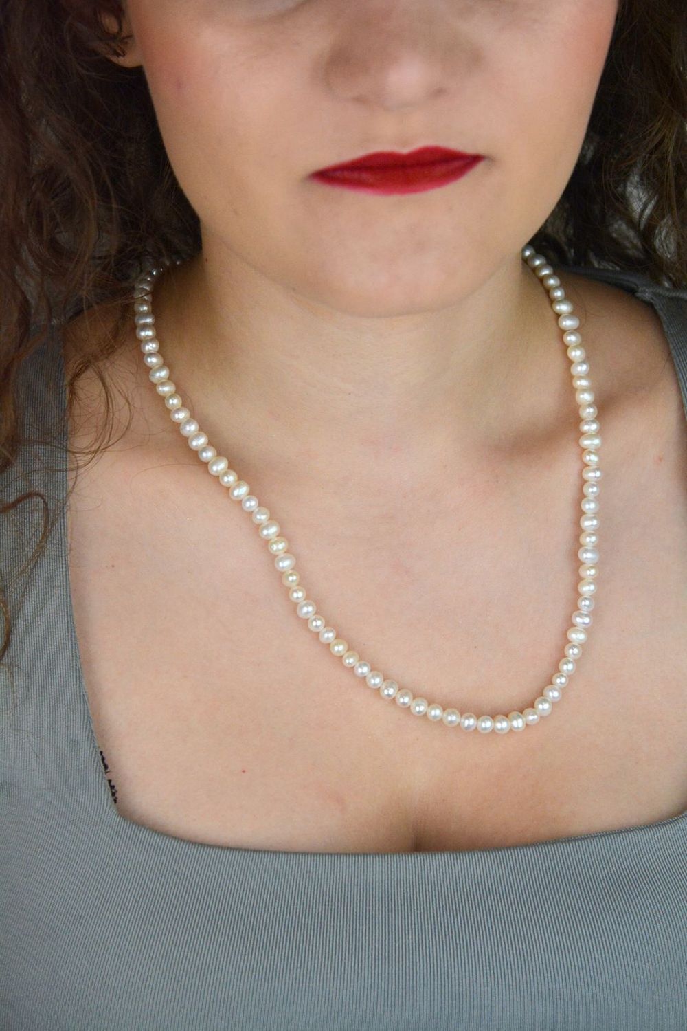 Naszyjnik z Białych Pereł 6 mm – Perły Hodowlane, Srebro 925, 55 cm (1).jpg