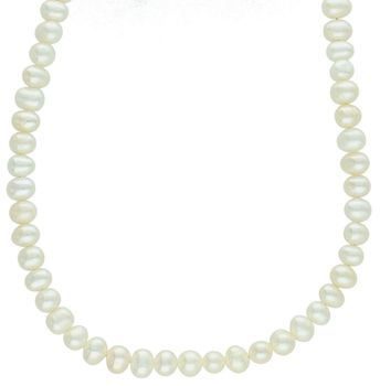 Naszyjnik z Białych Pereł 6 mm – Perły Hodowlane, Srebro 925, 55 cm (1).jpg
