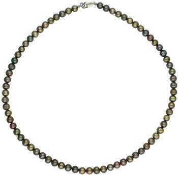 Naszyjnik z ciemnych pereł naturalnych 6 mm  Srebro 925  45 cm  Elegancki, wielokolorowy połysk (1).jpg