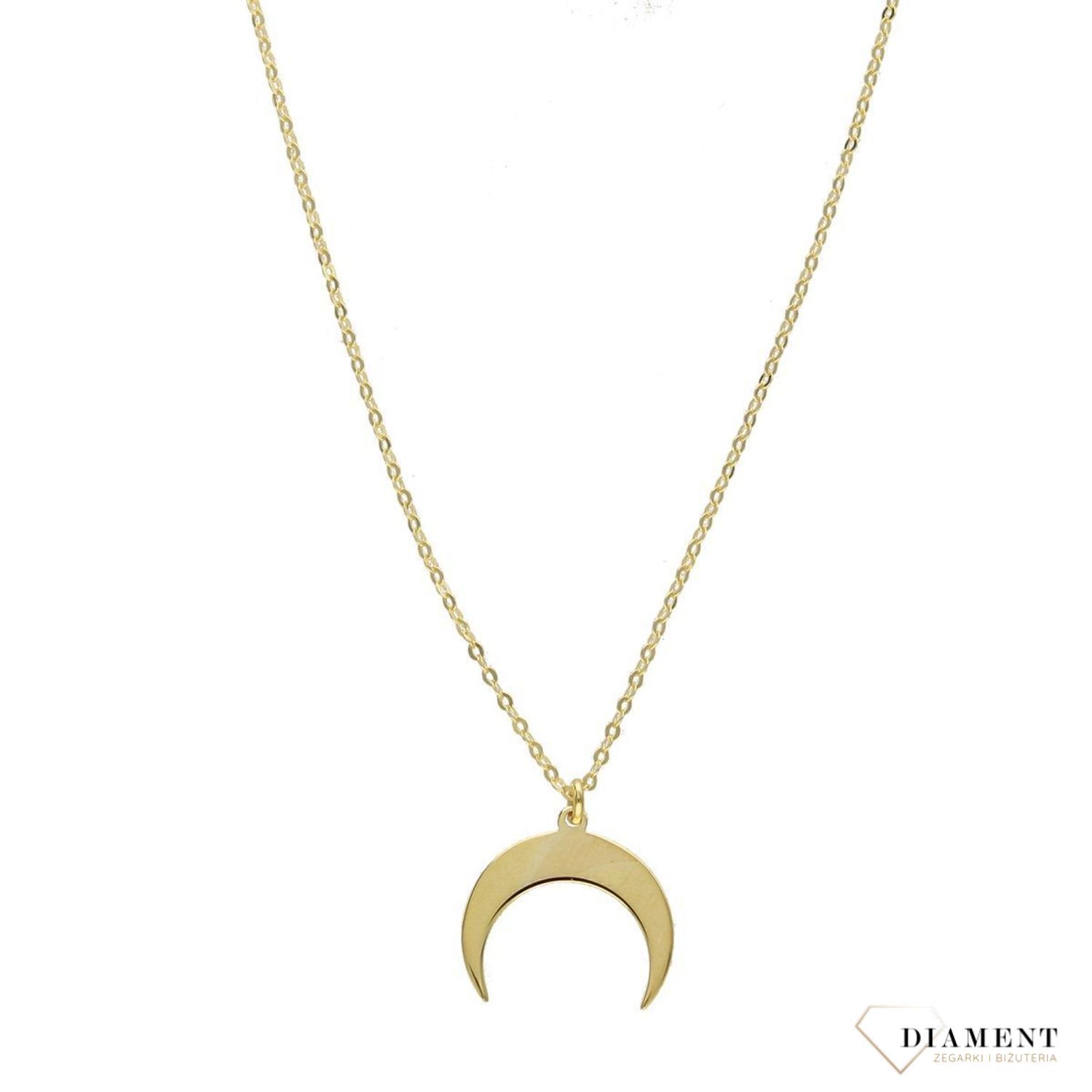 Złoty naszyjnik celebrytka 333 księżyc.jpg