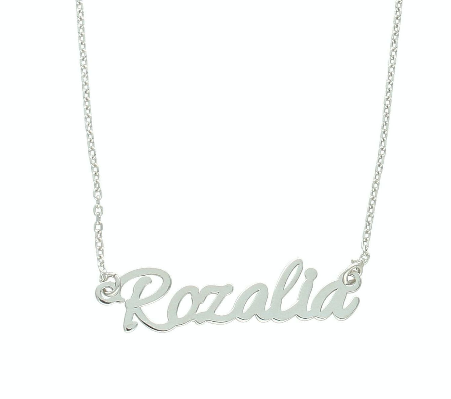 Naszyjnik damski z imieniem Rozalia 925 srebrna celebrytka DIA-NSZ-ROZALIACELR-925.jpg