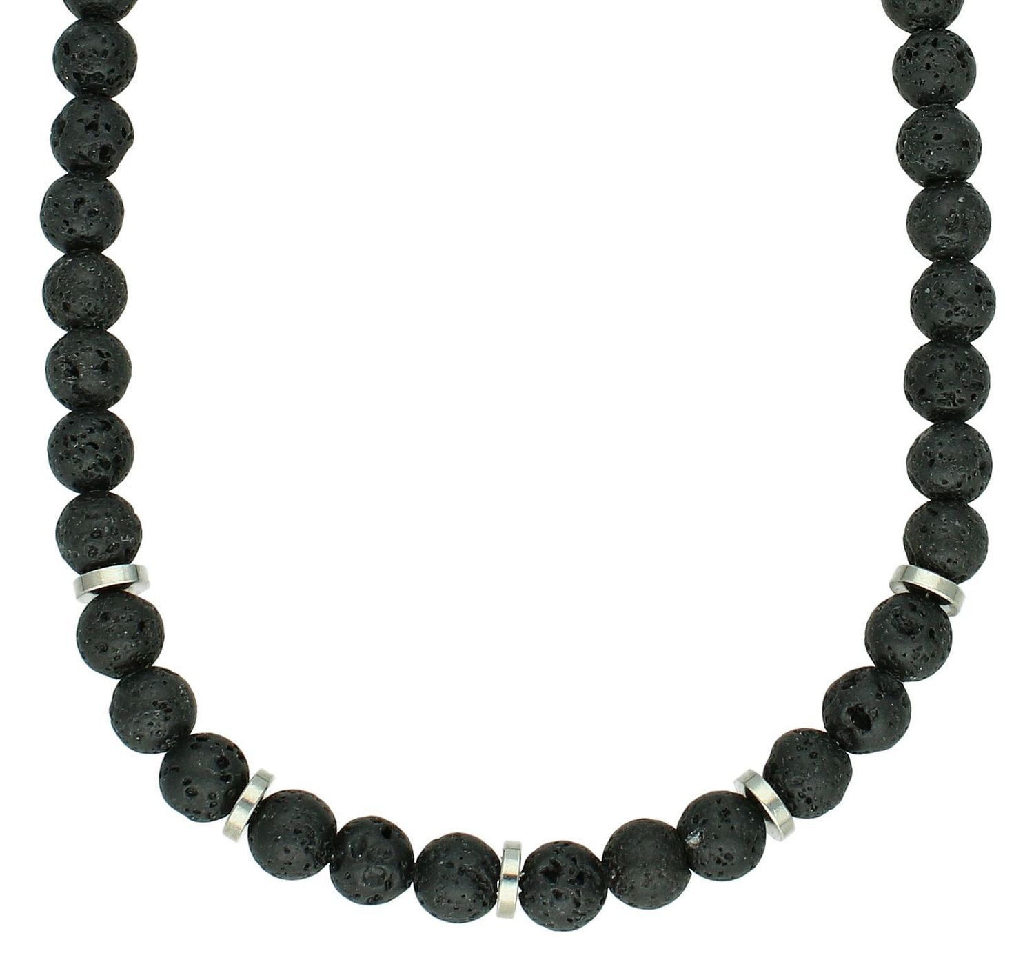 Męski naszyjnik stalowy z lawą wulkaniczną 55 cm DIA-NSZ-S1554859-STAL (2).jpg