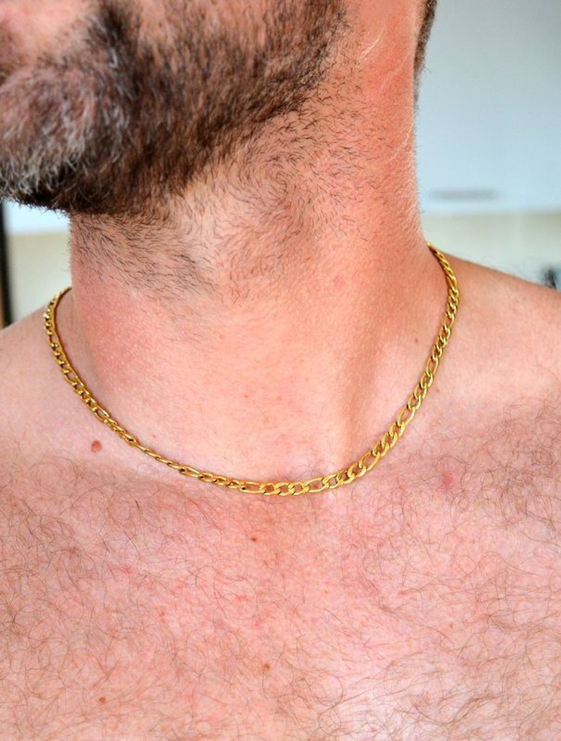 Naszyjnik męski stalowy figaro w złotym kolorze DIA-NSZ-S6512739-STAL (1).jpg