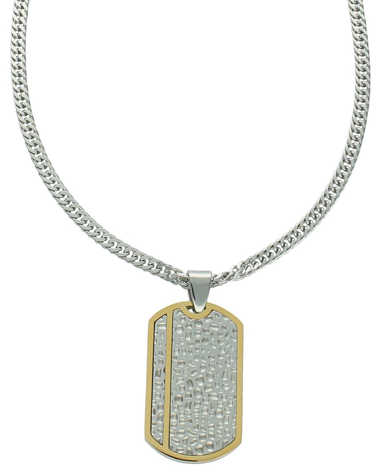 Naszyjnik męski nieśmiertelnik DIA-NSZ-S7432839-STAL Nieśmiertelnik dla prawdziwego mężczyzny. Naszyjnik stalowy męski nieśmiertelnik z możliwością graweru, biżuteria męska wykonana ze stali. 1.jpg