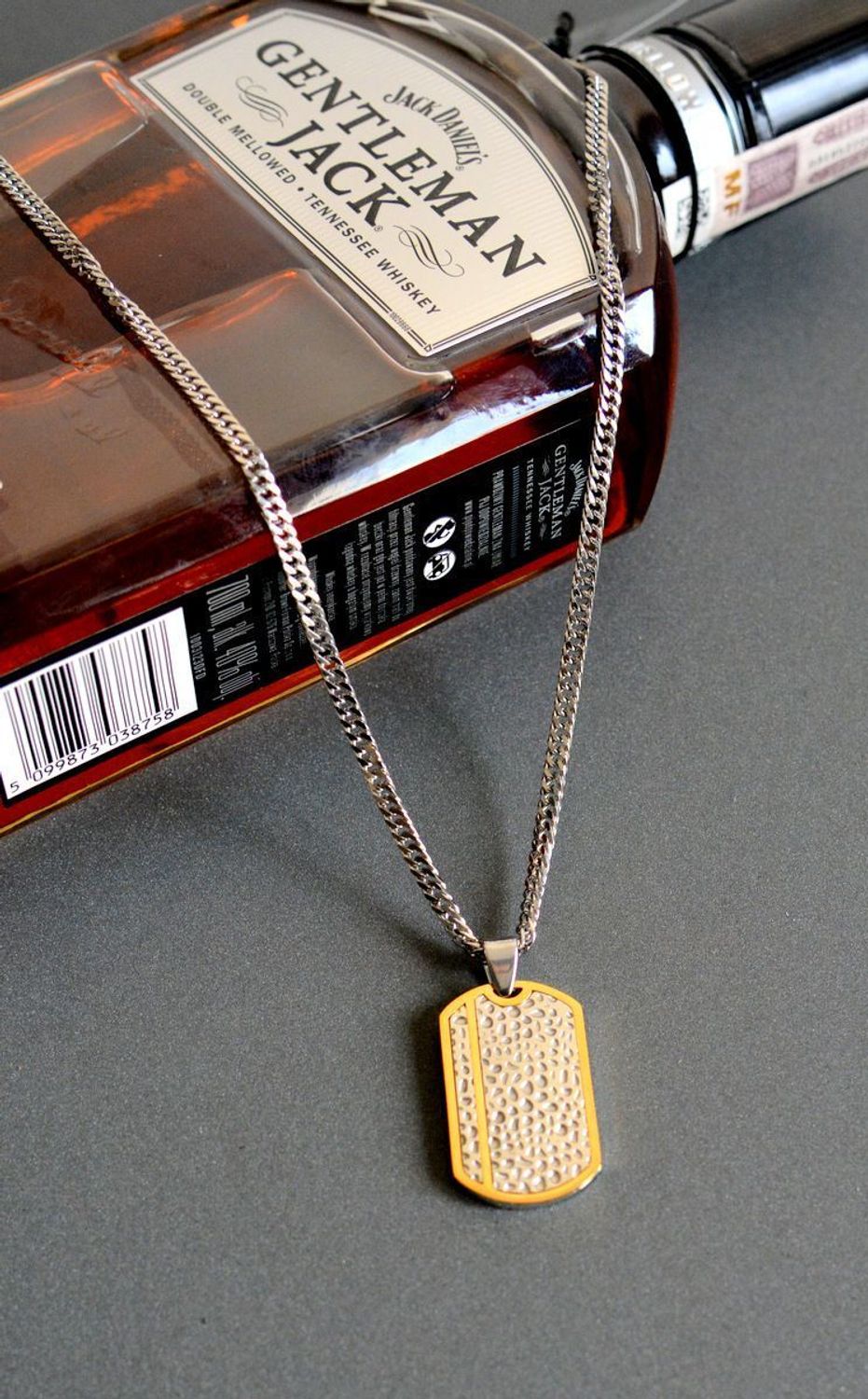 Naszyjnik męski nieśmiertelnik DIA-NSZ-S7432839-STAL Nieśmiertelnik dla prawdziwego mężczyzny. Naszyjnik stalowy męski nieśmiertelnik z możliwością graweru, biżuteria męska wykonana ze stali. 1.jpg