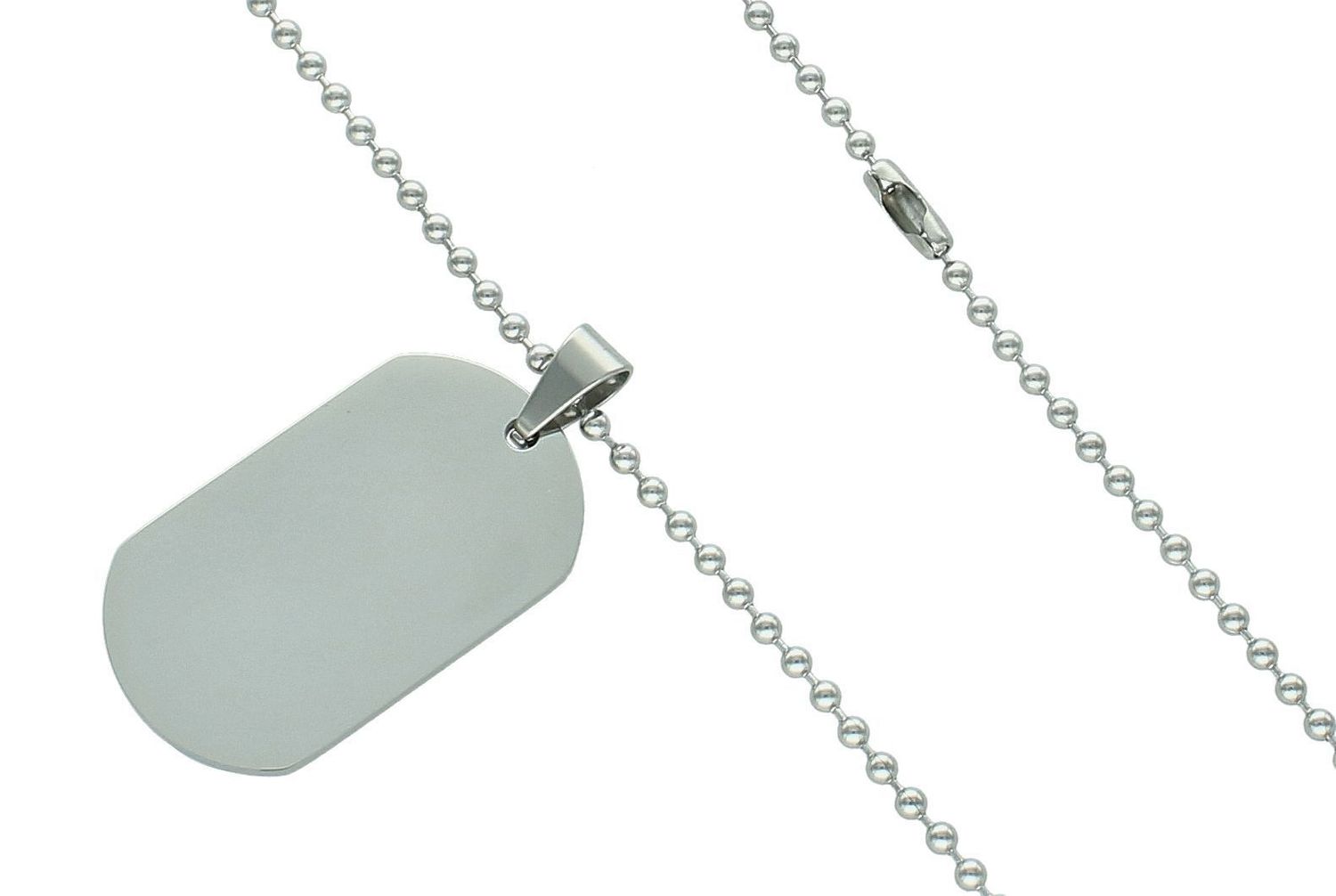 Naszyjnik męski nieśmiertelnik DIA-NSZ-S7452234-STAL Nieśmiertelnik dla prawdziwego mężczyzny. Naszyjnik stalowy męski nieśmiertelnik z możliwością graweru, biżuteria męska wykonany ze stali. 2.jpg