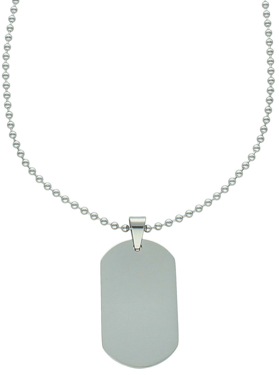 Naszyjnik męski nieśmiertelnik DIA-NSZ-S7452234-STAL Nieśmiertelnik dla prawdziwego mężczyzny. Naszyjnik stalowy męski nieśmiertelnik z możliwością graweru, biżuteria męska wykonany ze stali. 2.jpg