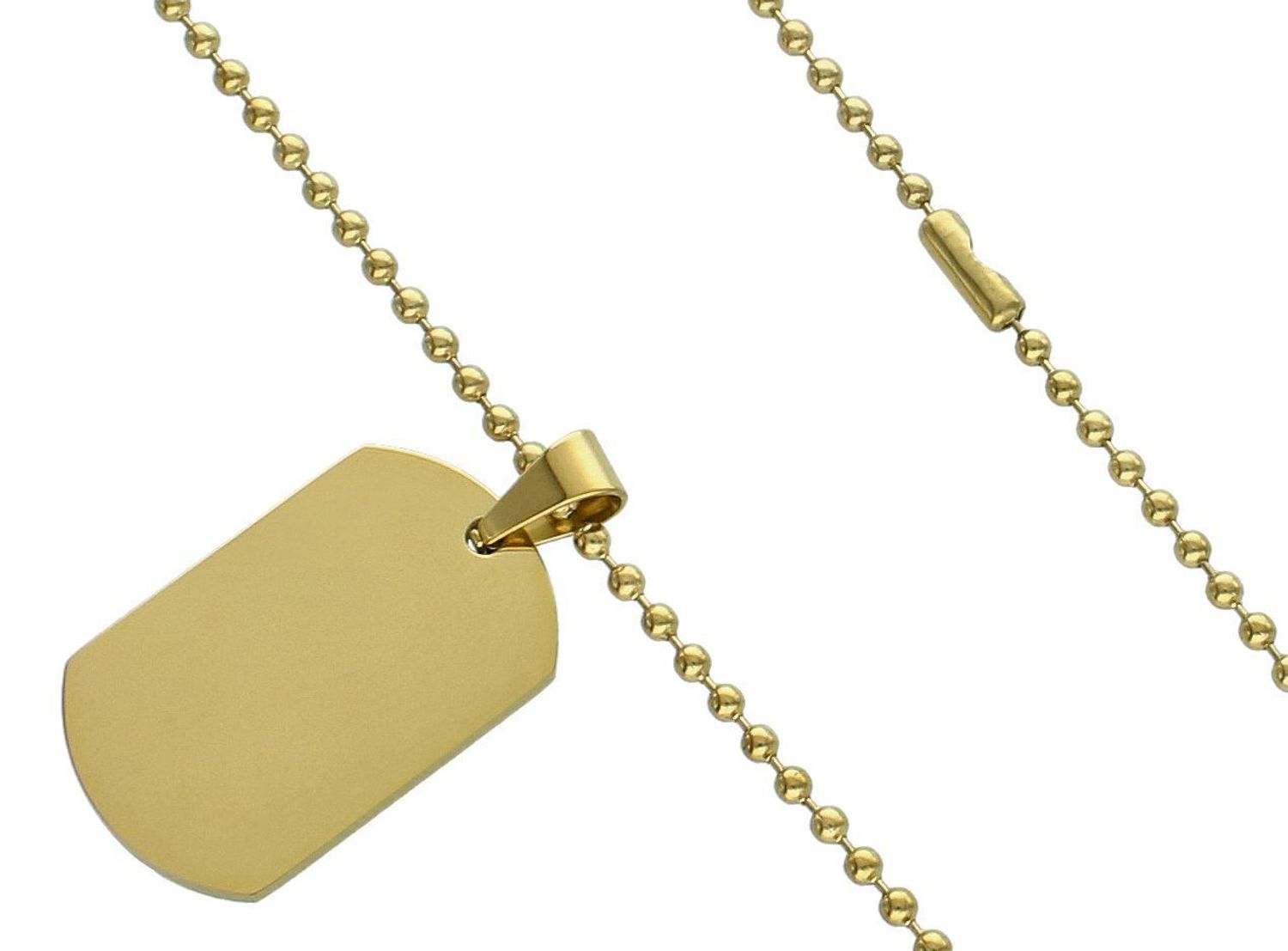 Naszyjnik męski stalowy nieśmiertelnik z blaszką Grawer DIA-NSZ-S7472839-STAL Naszyjnik stalowy męski nieśmiertelnik z możliwością graweru, biżuteria męska wykonany ze stali.1.jpg