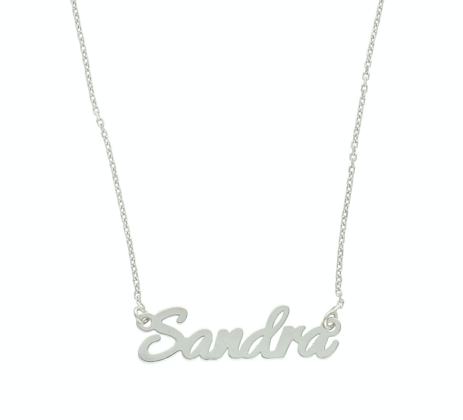 Naszyjnik damski z imieniem Sandra 925 srebrna celebrytka DIA-NSZ-SANDRACELR-925.jpg
