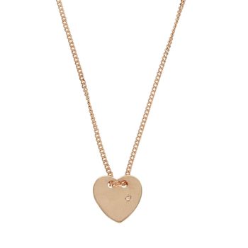 Srebrny naszyjnik celebrytka serce z cyrkonią różowe złoto DIA-NSZ-SERCE13-925.jpg