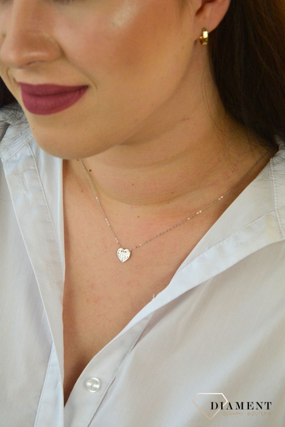 Srebrny naszyjnik celebrytka dwa serca DIA-NSZ-SERCE18-925.jpg