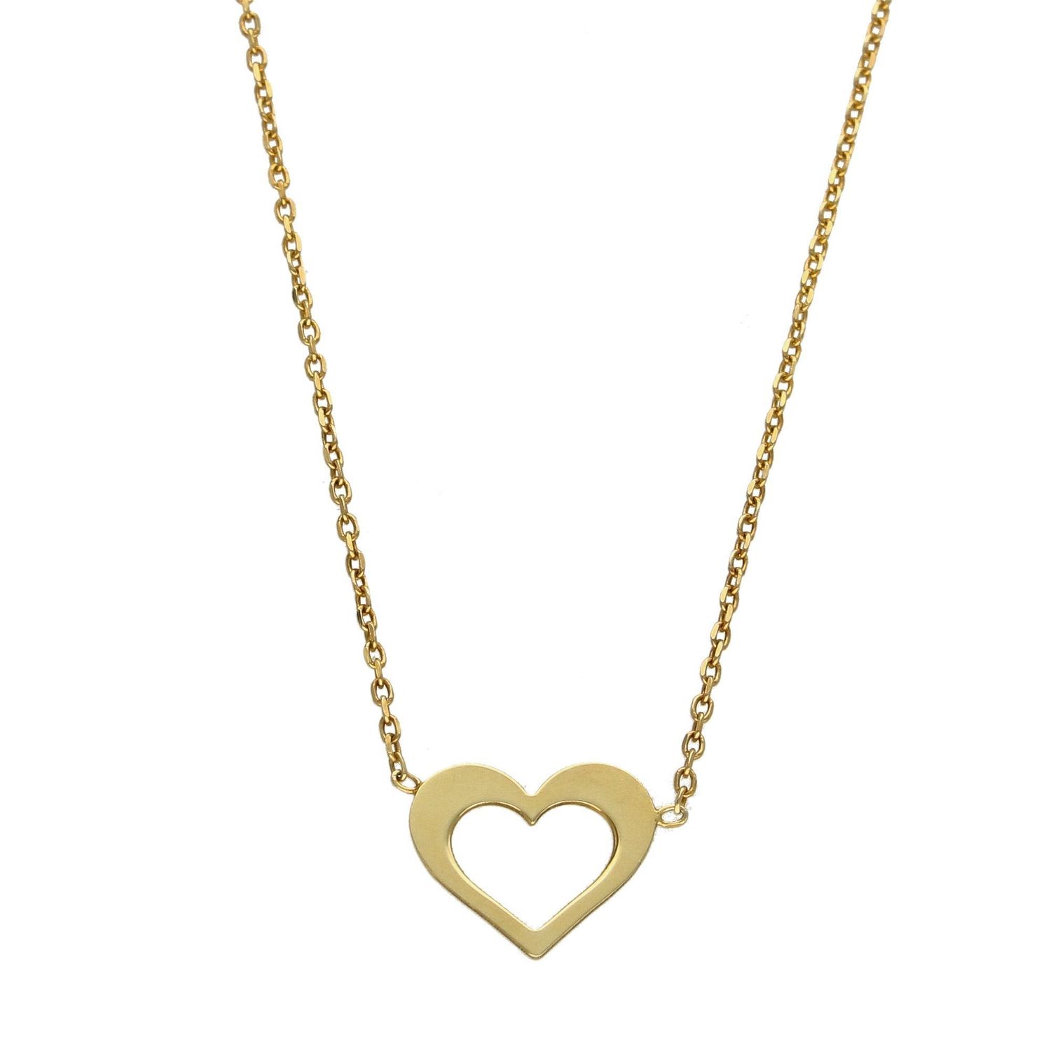 Naszyjnik celebrytka pozłacana z serduszkiem DIA-NSZ-SERCE22-925.jpg