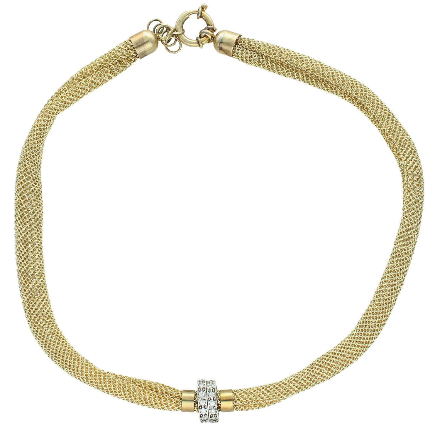 Srebrny naszyjnik 925 pozłacany z tkaniny metalizowanej DIA-NSZ-STYL-GWIAZD-925. Srebrny naszyjnik kolia. Naszyjnik pozłacany damski. Naszyjnik srebrny kolia damska. Naszyjnik damski z tkaniny na prezent..jpg