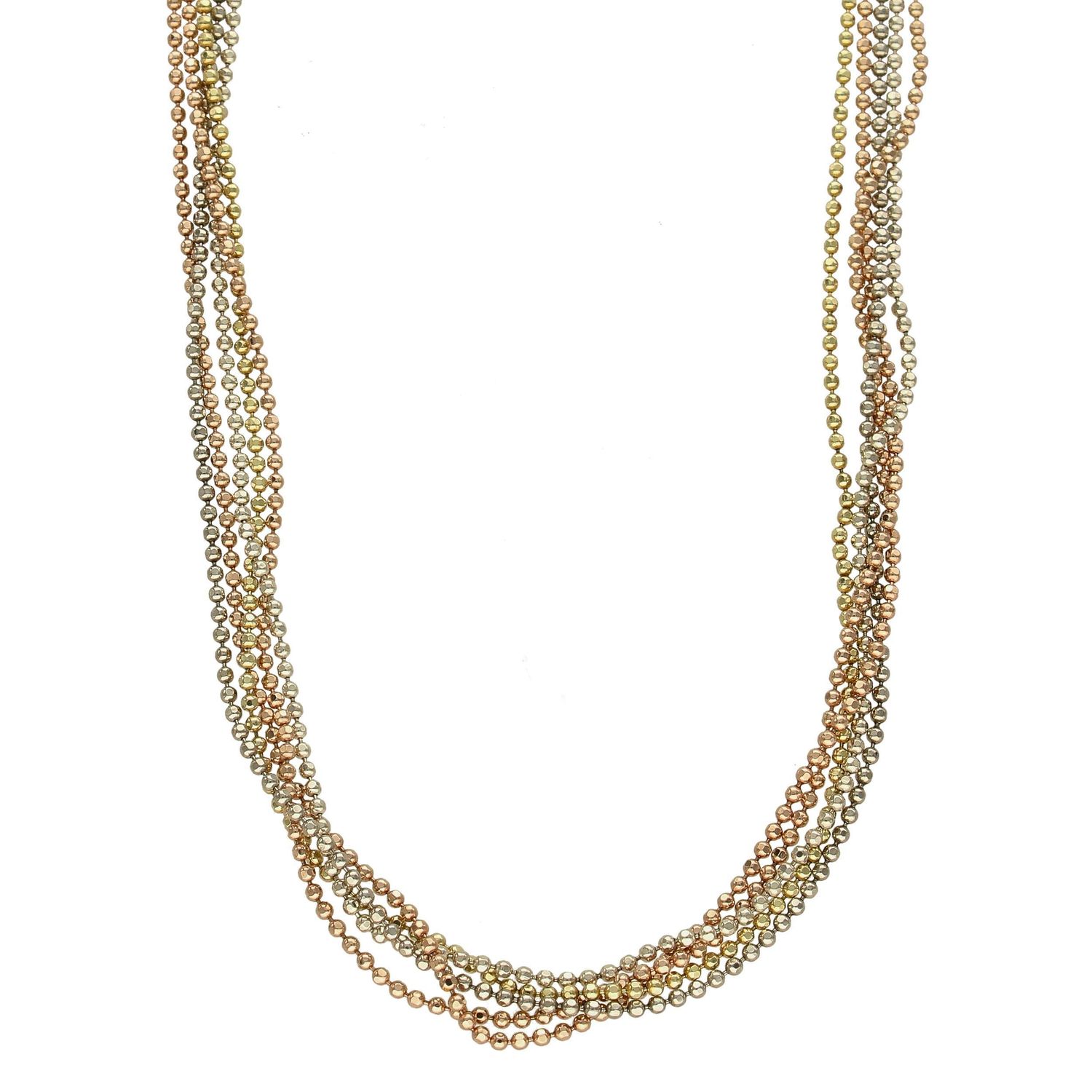 Srebrny naszyjnik celebrytka trzy łańcuszki 'Trójkolorowe łańcuszki' DIA-NSZ-ŁAŃCUSZKI1-925.jpg