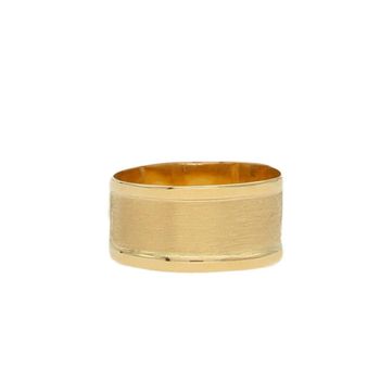 Pierścionek złoty szeroki 585 z eleganckim tłoczeniem DIA-PI-205295-585.jpg