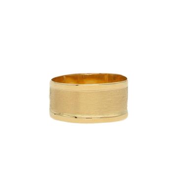 Pierścionek złoty szeroki 585 z eleganckim tłoczeniem DIA-PI-205295-585.jpg