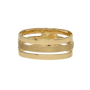 Złoty pierścionek 585 z eleganckim tłoczeniem DIA-PI-AN205295-585.jpg