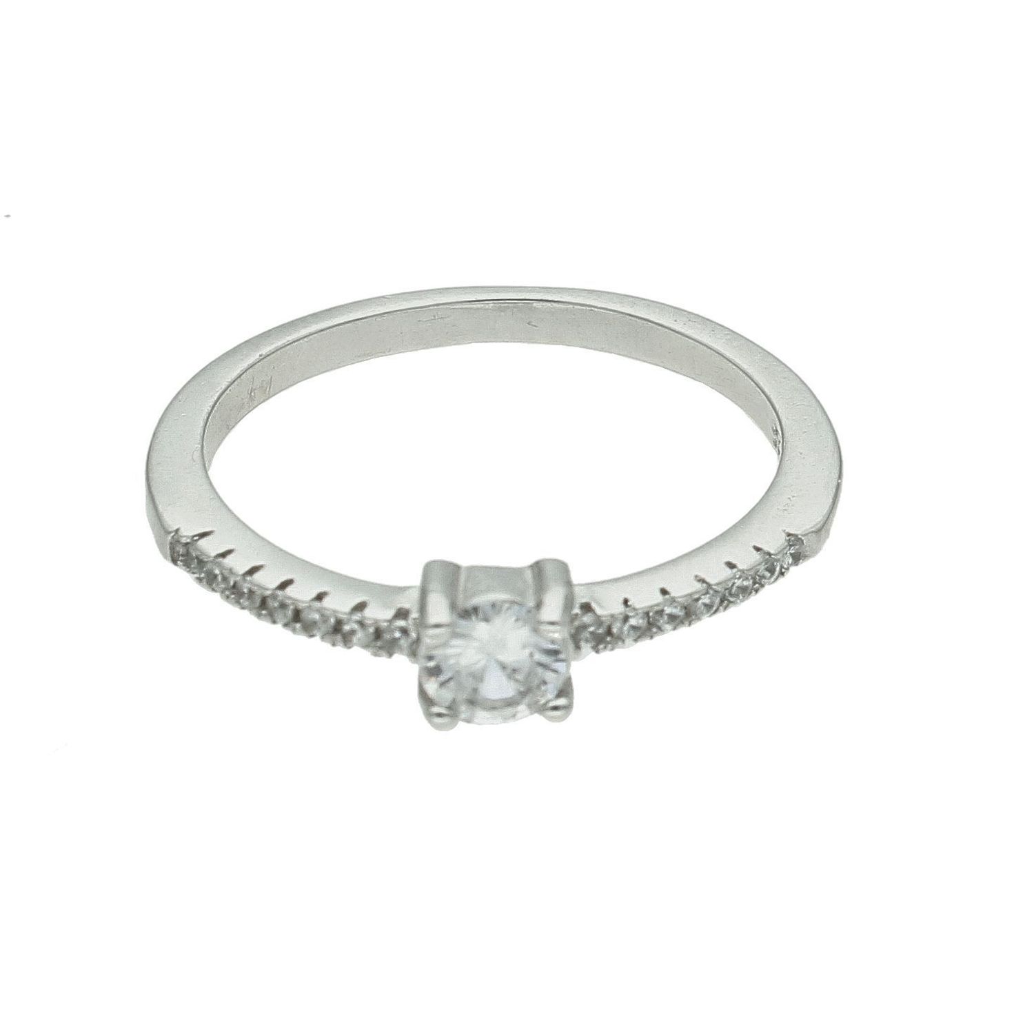 Srebrny pierścionek damski 925 z wystającą cyrkonią rozmiar 11 DIA-PRS-0651-925 (1).jpg