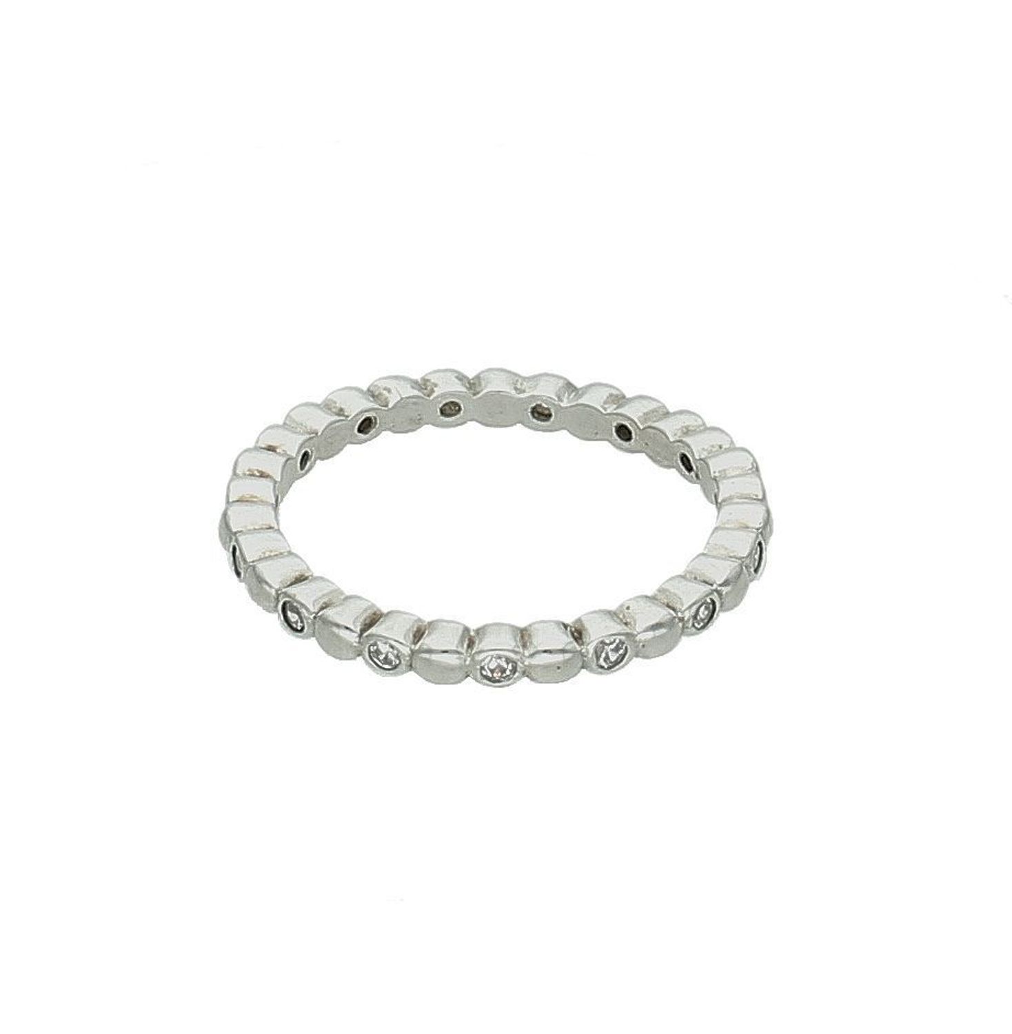 Srebrny pierścionek damski 925 z podłużną cyrkonią rozmiar 12 DIA-PRS-0668-925 1.jpg