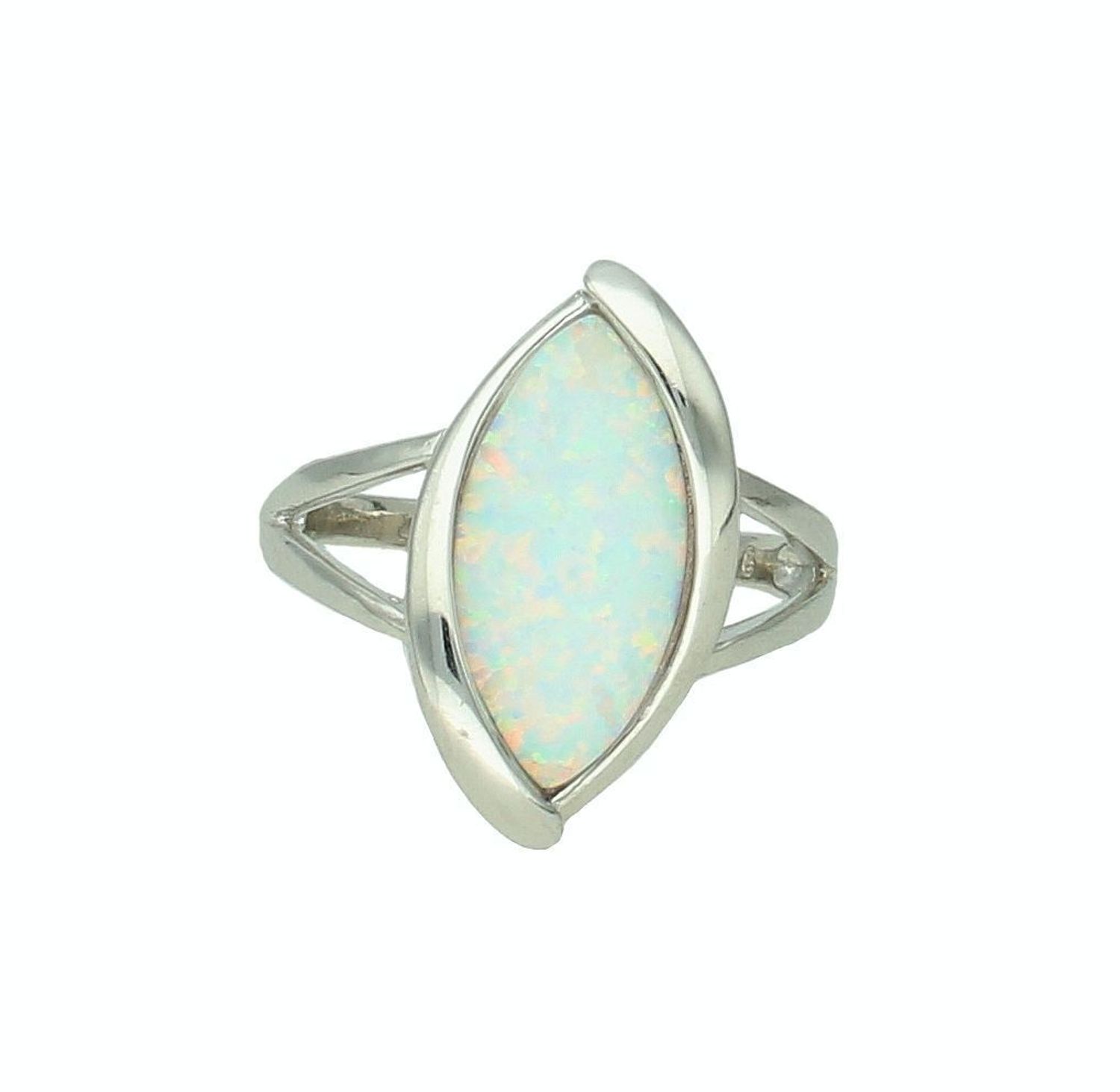 Srebrny pierścionek damski 925 z dużym białym opalem DIA-PRS-10196-925. Srebrny pierścionek damski. Pierścionek srebrny z opalem. Pierścionek srebrny z dużym kamieniem naturalnym. Pierścionek srebrny damski z opalem na pre.jpg