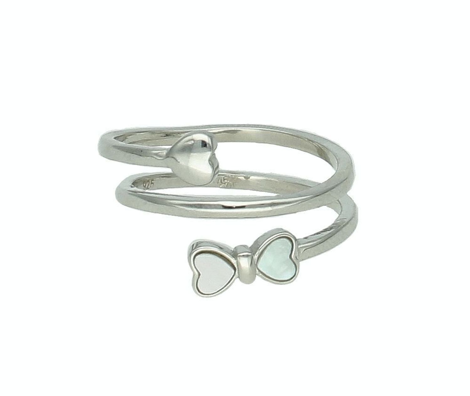 Srebrny pierścionek damski 925 serca z masą perłową DIA-PRS-10210-925. Srebrny pierścionek damski. Pierścionek damski z masą perłową. Srebrny pierścionek serca dla kobiety. Pierścionek srebrny na prezent (2).jpg