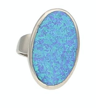 Srebrny pierścionek damski 925 z owalnym niebieskim opalem DIA-PRS-10307-925.jpg