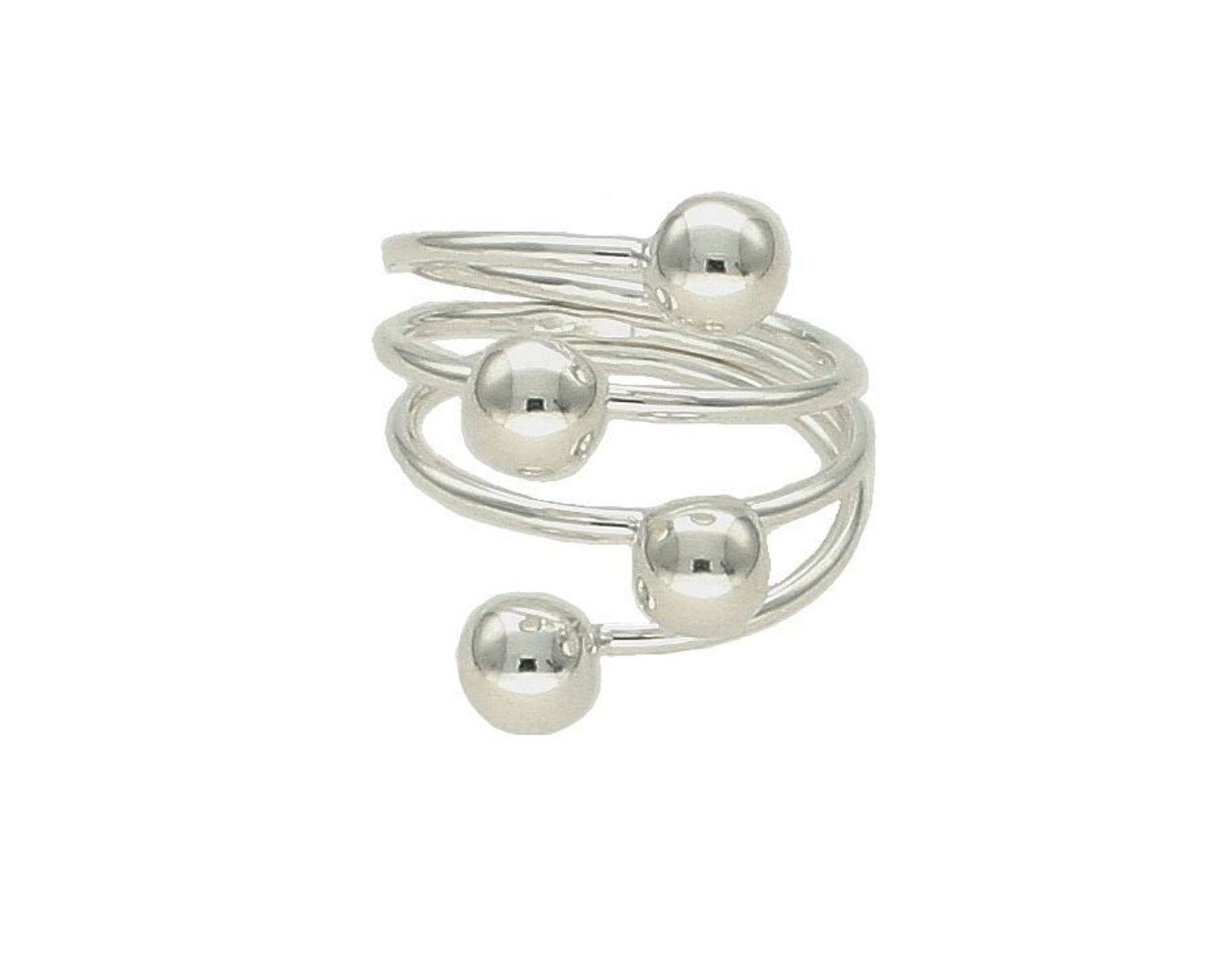 Srebrny pierścionek damski 925 potrójny z kuleczkami DIA-PRS-10680-925. Srebrny damski pierścionek. Pierścionek srebrny damski. Pierścionek z kuleczkami. Pierścionek damski idealny na prezent.5.jpg