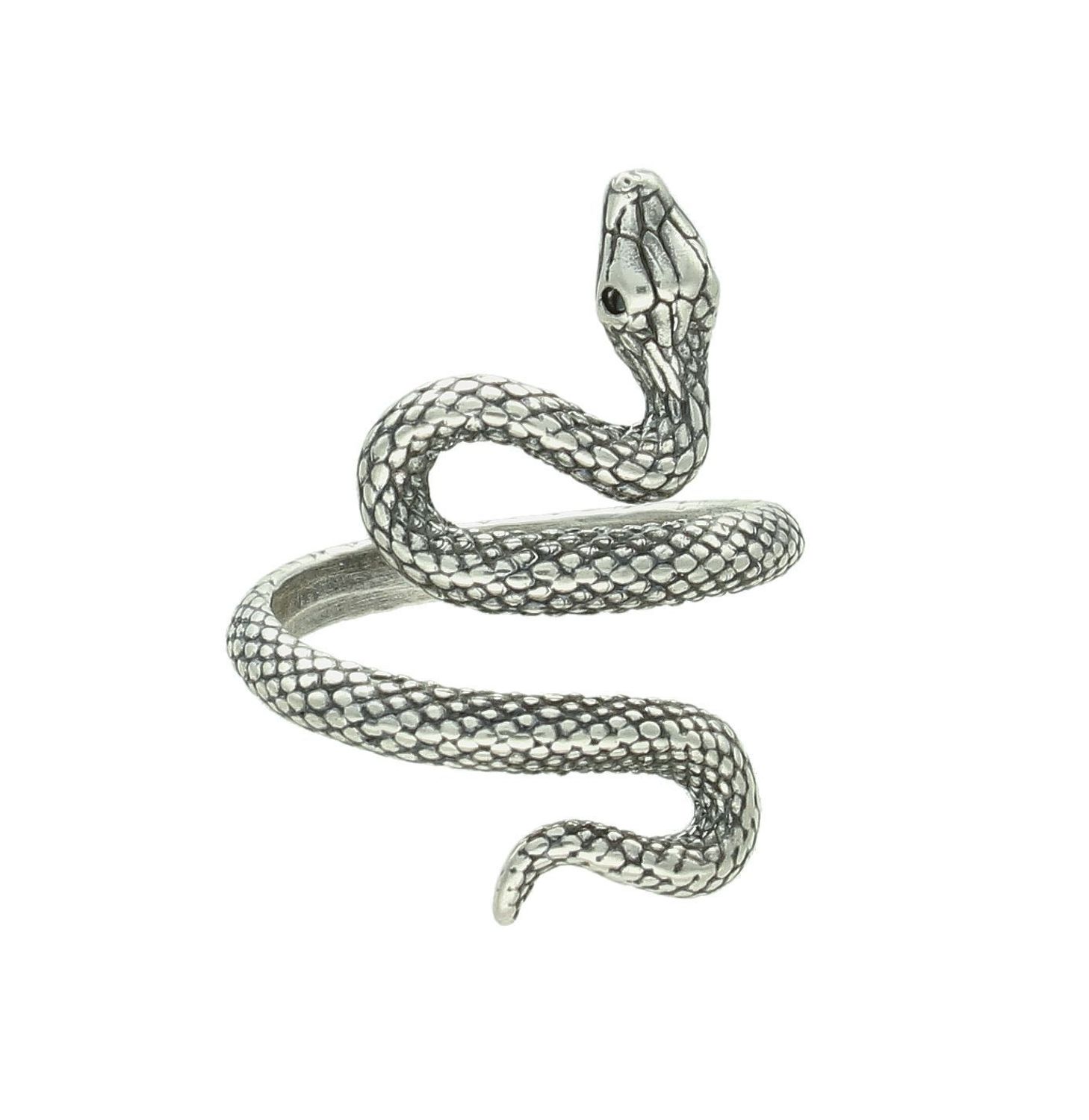 Srebrny pierścionek damski 925 z motywem węża rozmiar 14 DIA-PRS-10683-925 (2).jpg