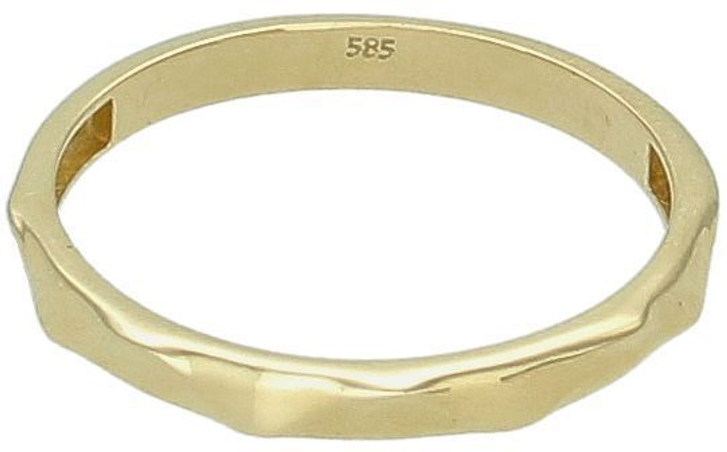 Złoty pierścionek grawerowany próba 585 rozmiar 16, DIA-PRS-11162-585. Odkryj elegancję i wyjątkowość w każdym detalu z tym przepięknym złotym pierścionkiem o próbie 585! Idealny na 1.jpg