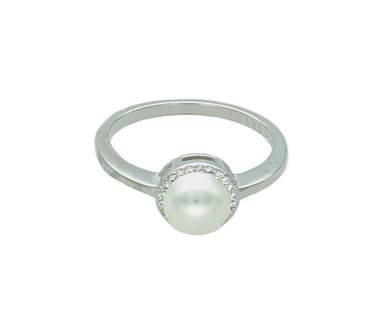 Srebrny pierścionek damski 925 Perła z cyrkoniami DIA-PRS-11275-925. Srebrny pierścionek damski. Srebrny pierścionek z perłą. Pierścionek srebrny damski z cyrkoniami i perłą na prezent. Srebrny pierścionek dla ukochanej.2.jpg